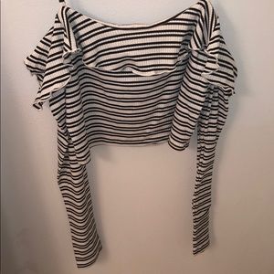 Striped Crop Top